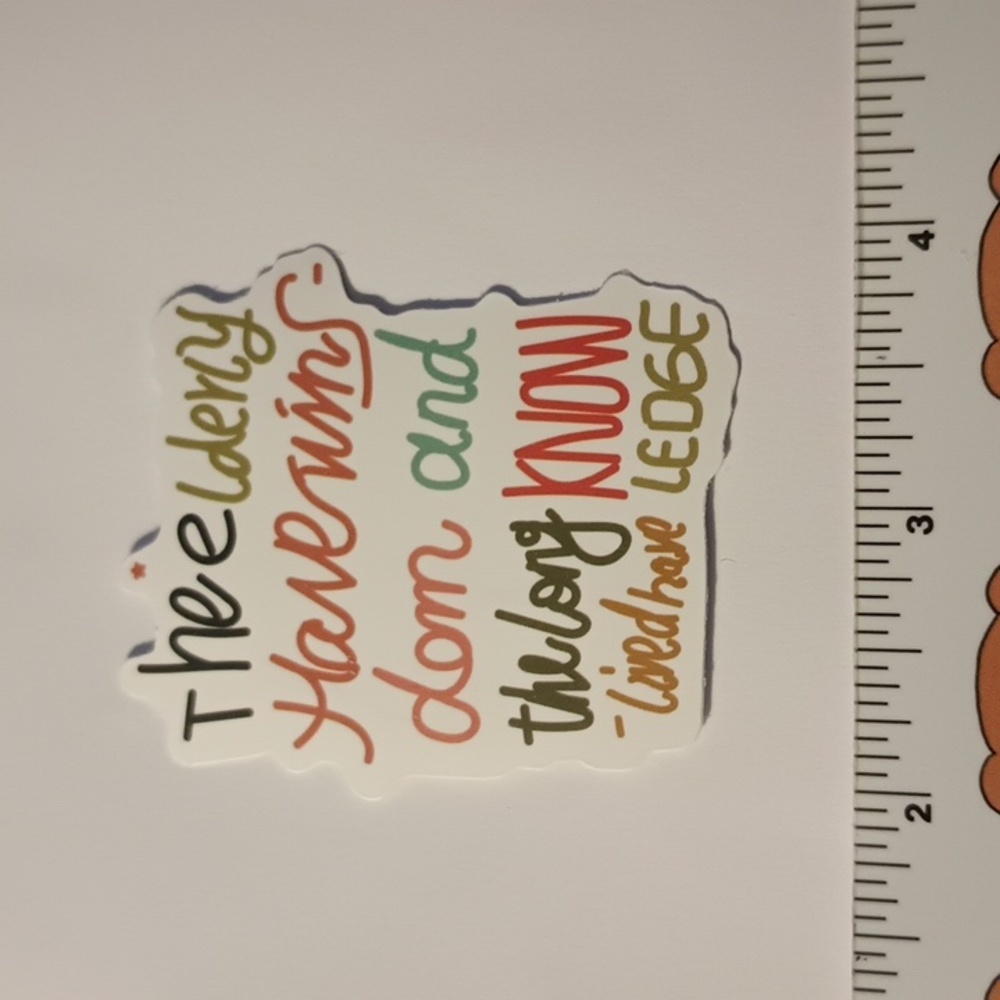 10/$10 Inspirational Bible Verse Jesus Biblical God Faith Heaven Sticker Decal